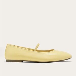 Everlane Day Mary Jane Ballet Flat Yellow